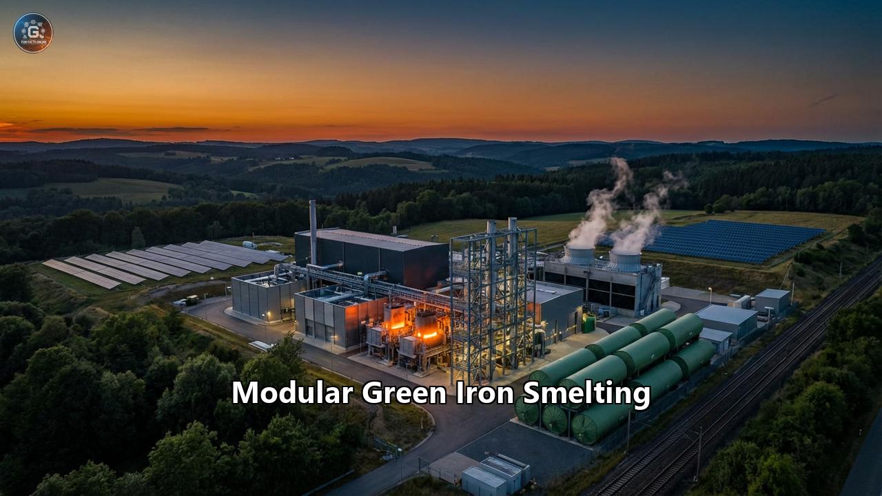 Modular Green Iron Smelting