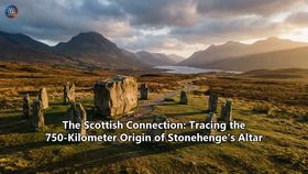 The Scottish Connection: Tracing the 750-Kilometer Origin of Stonehenge’s Altar