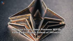 Why Your Future Phone Processor Will Be Folded Like Origami Instead of Shrinking