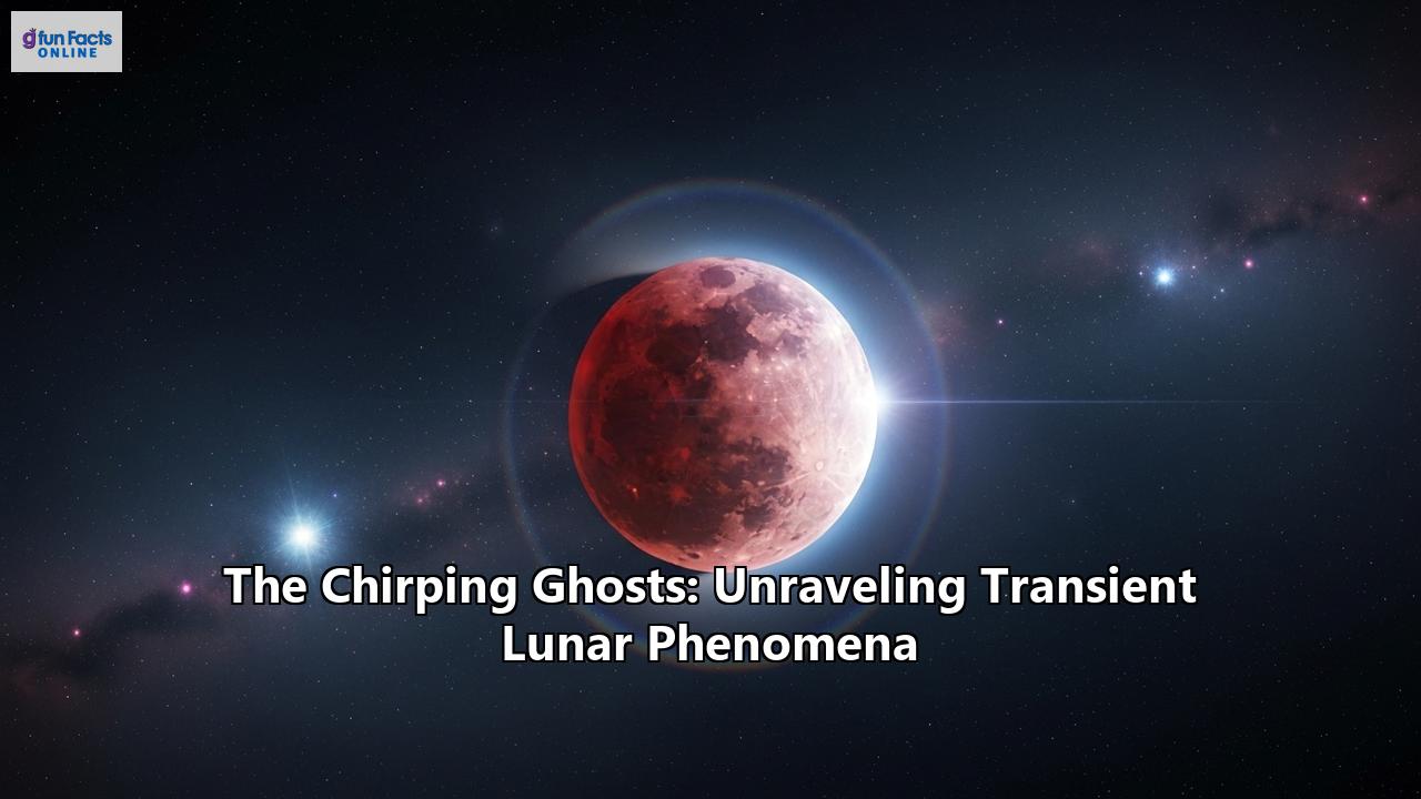 The Chirping Ghosts: Unraveling Transient Lunar Phenomena