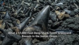 What a 17,000-Foot Deep Shark Tooth Graveyard Reveals in the Indian Ocean