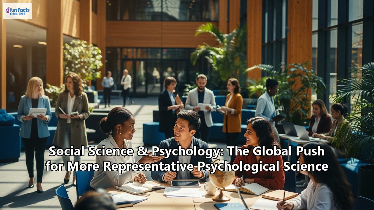 Social Science & Psychology: The Global Push for More Representative Psychological Science