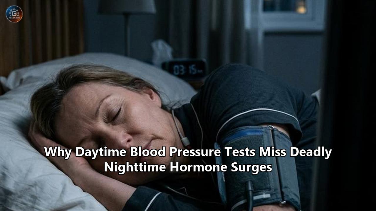 Why Daytime Blood Pressure Tests Miss Deadly Nighttime Hormone Surges