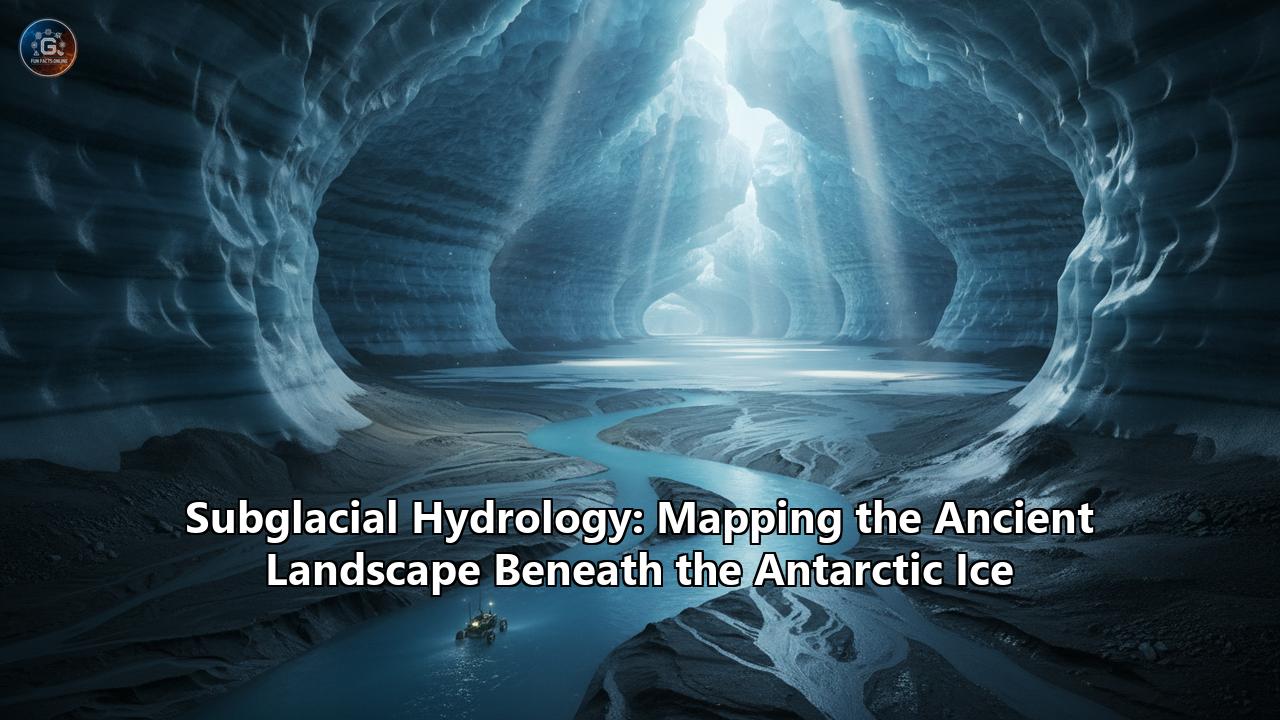 Subglacial Hydrology: Mapping the Ancient Landscape Beneath the Antarctic Ice