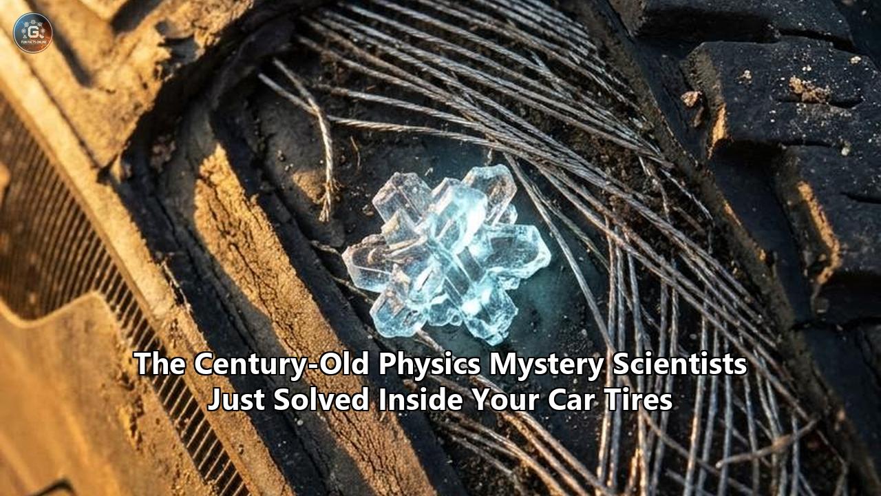 The Century-Old Physics Mystery Scientists Just Solved Inside Your Car Tires