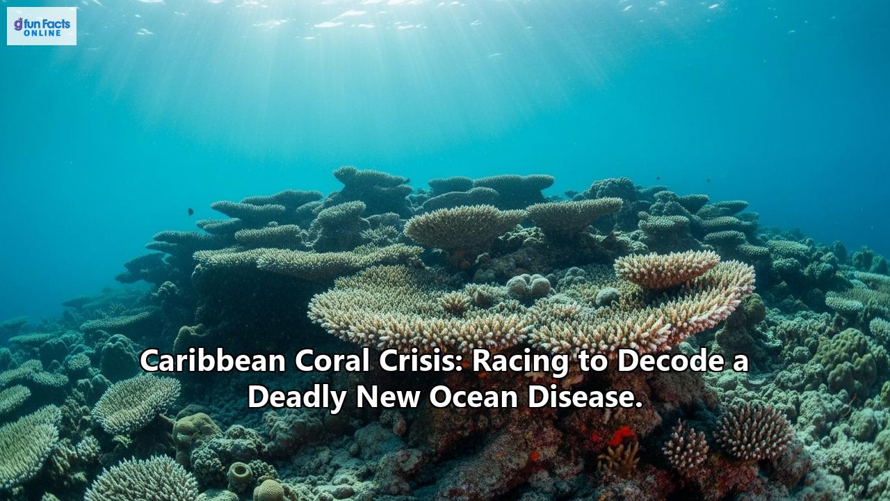 Caribbean Coral Crisis: Racing to Decode a Deadly New Ocean Disease.
