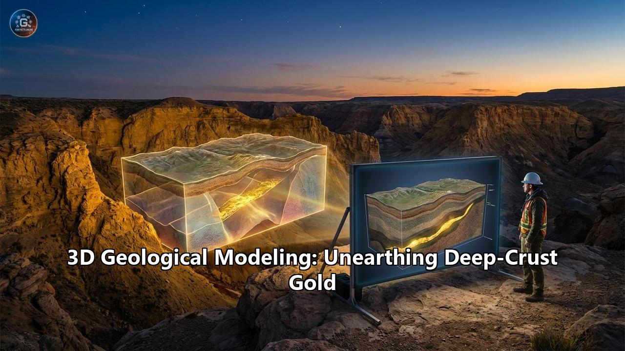 3D Geological Modeling: Unearthing Deep-Crust Gold