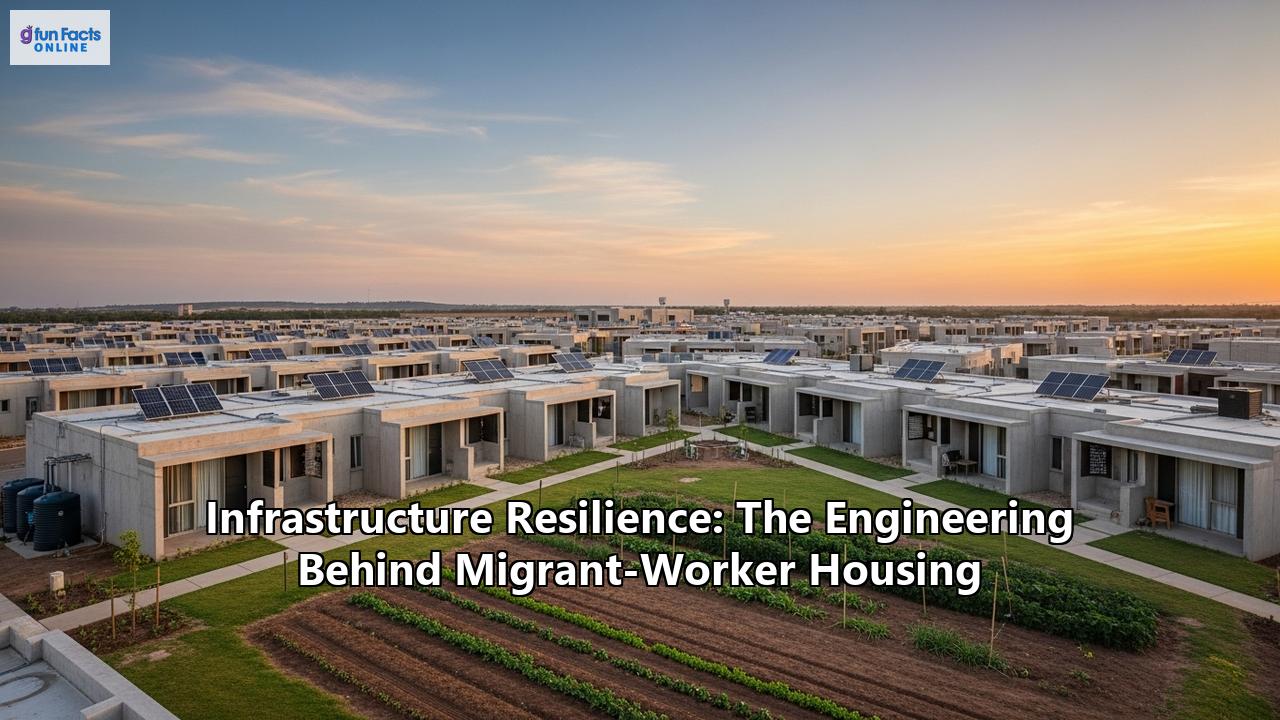 Infrastructure Resilience: The Engineering Behind Migrant-Worker Housing
