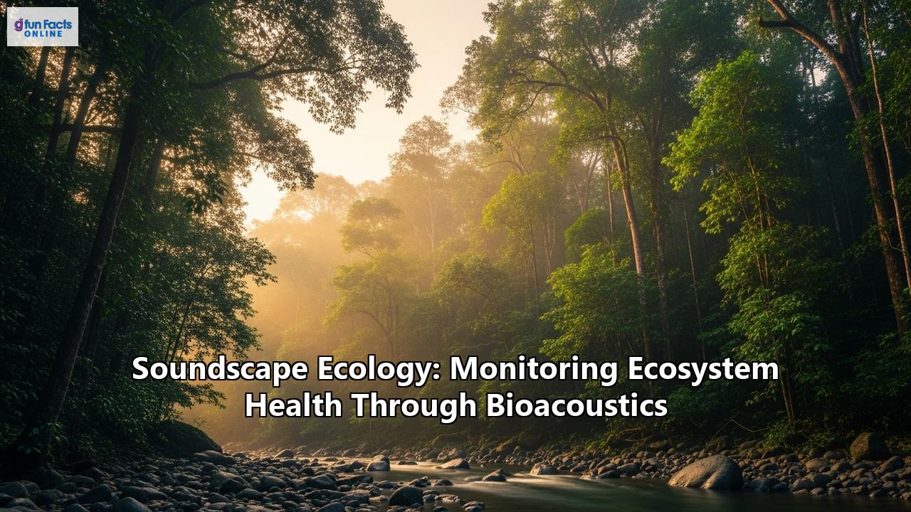 Soundscape Ecology: Monitoring Ecosystem Health Through Bioacoustics
