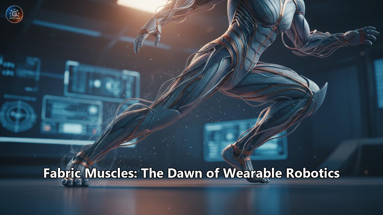 Fabric Muscles: The Dawn of Wearable Robotics