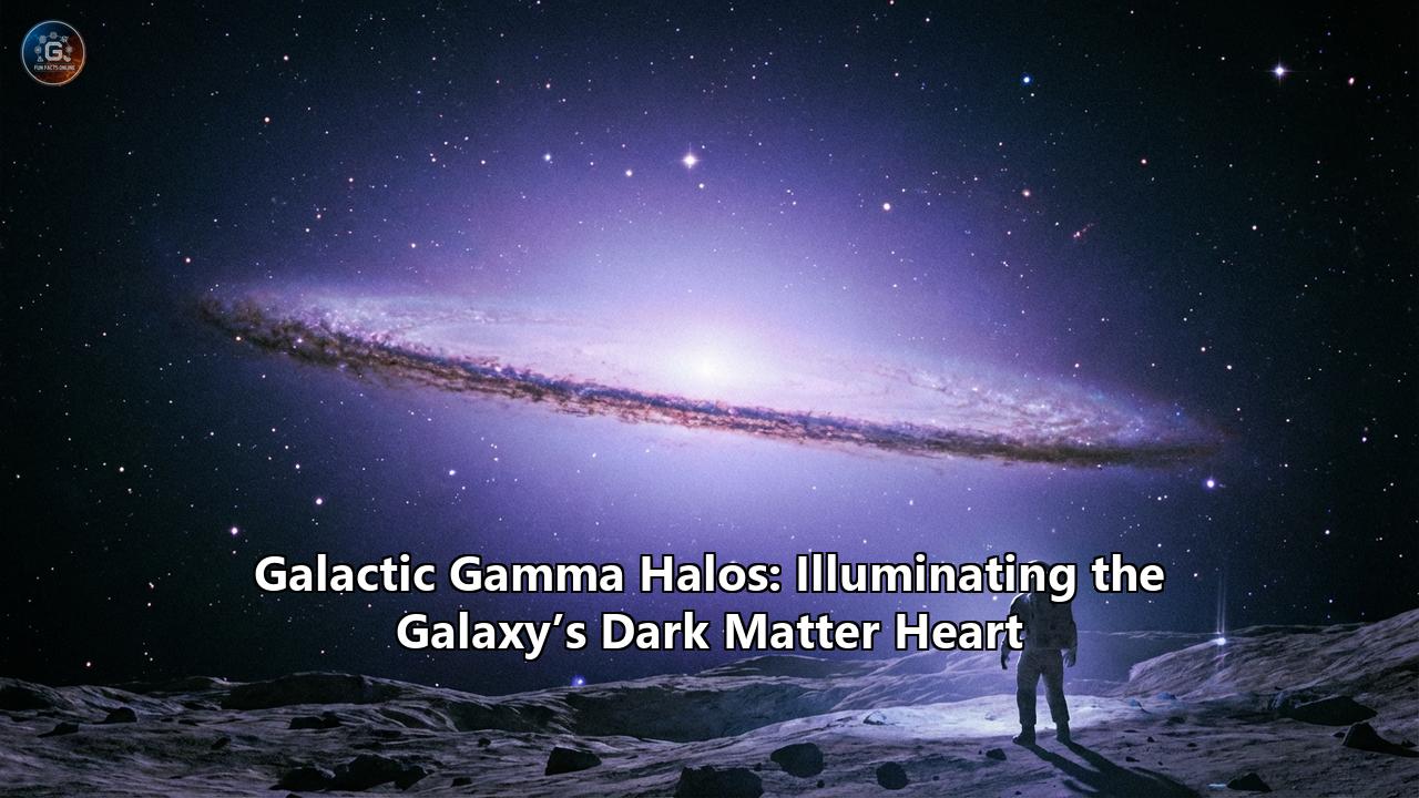 Galactic Gamma Halos: Illuminating the Galaxy’s Dark Matter Heart