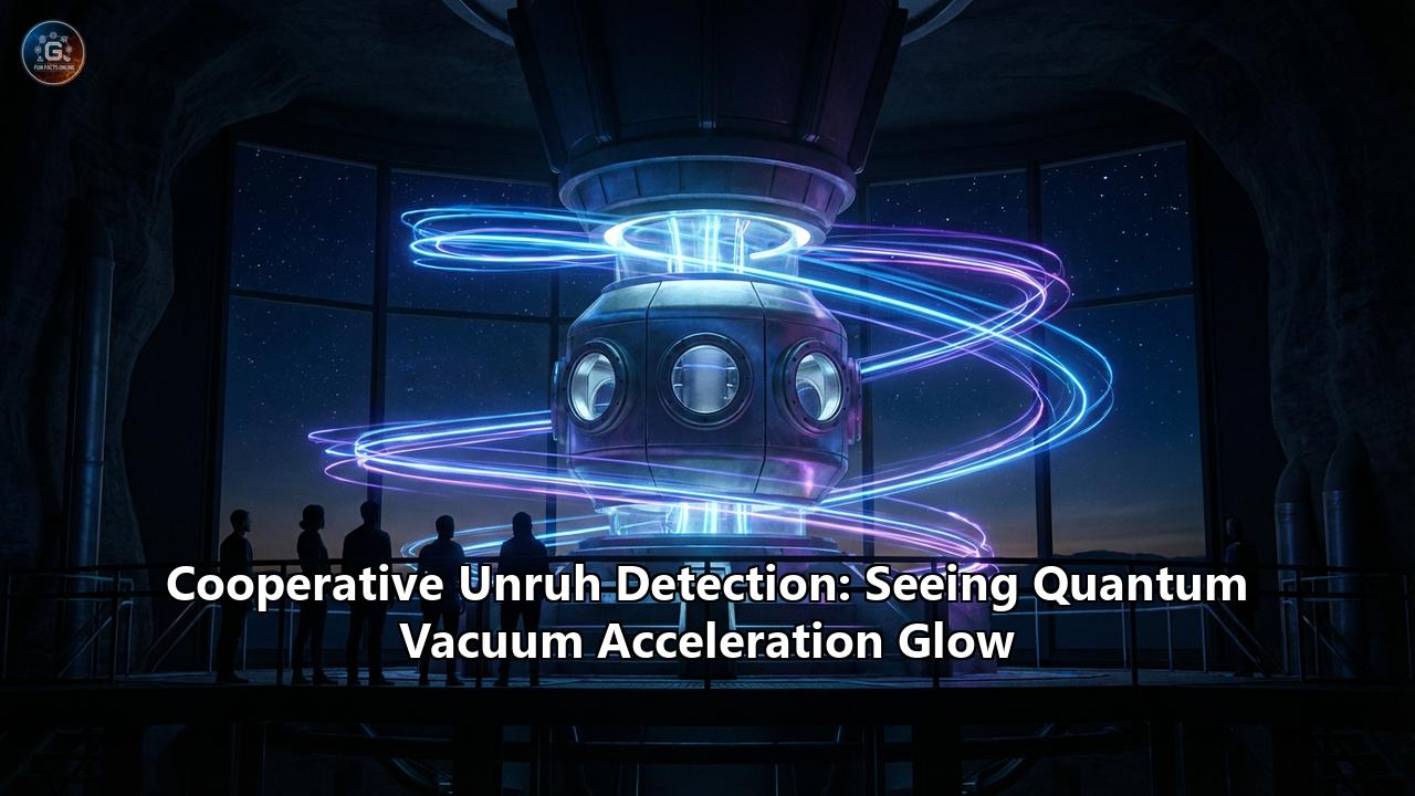 Cooperative Unruh Detection: Seeing Quantum Vacuum Acceleration Glow