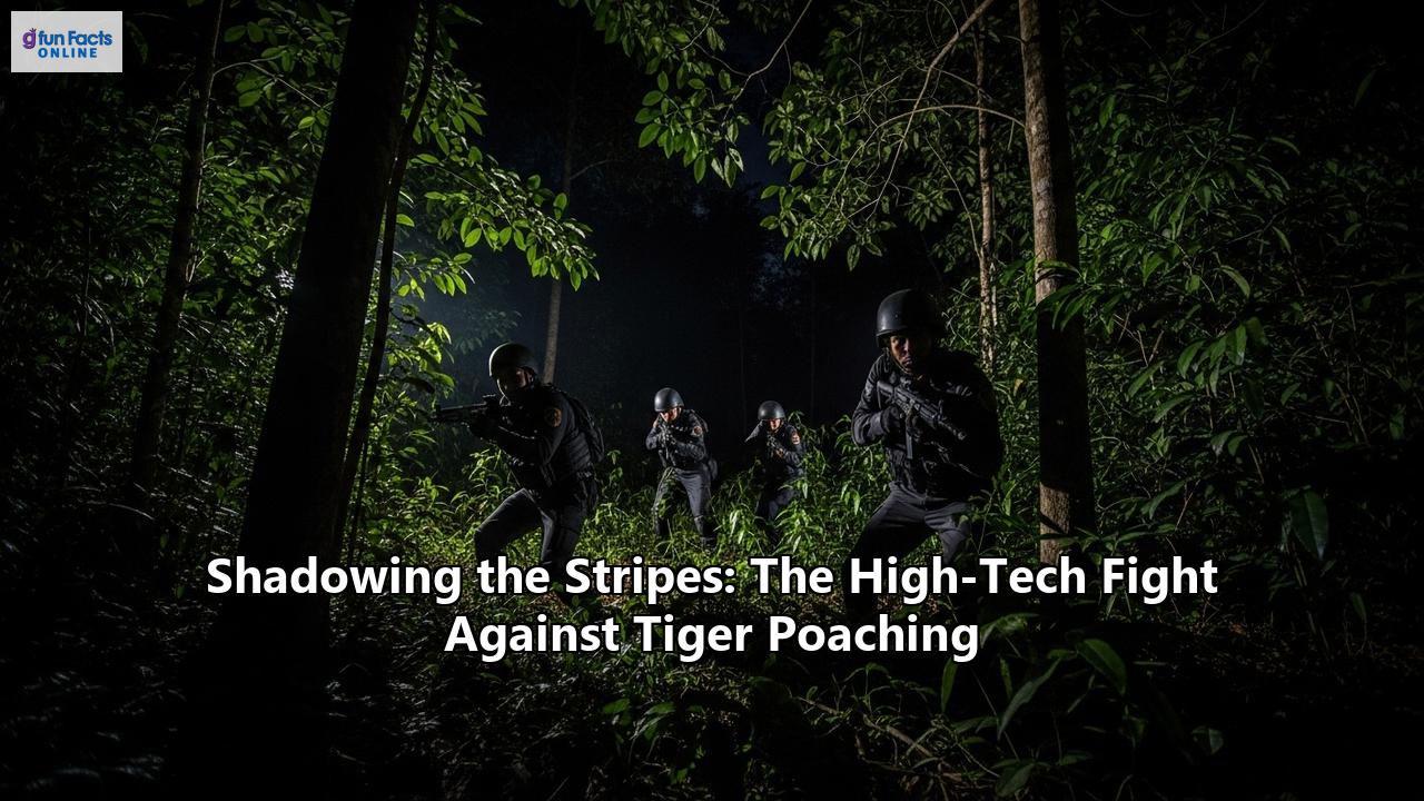 Shadowing the Stripes: The High-Tech Fight Against Tiger Poaching