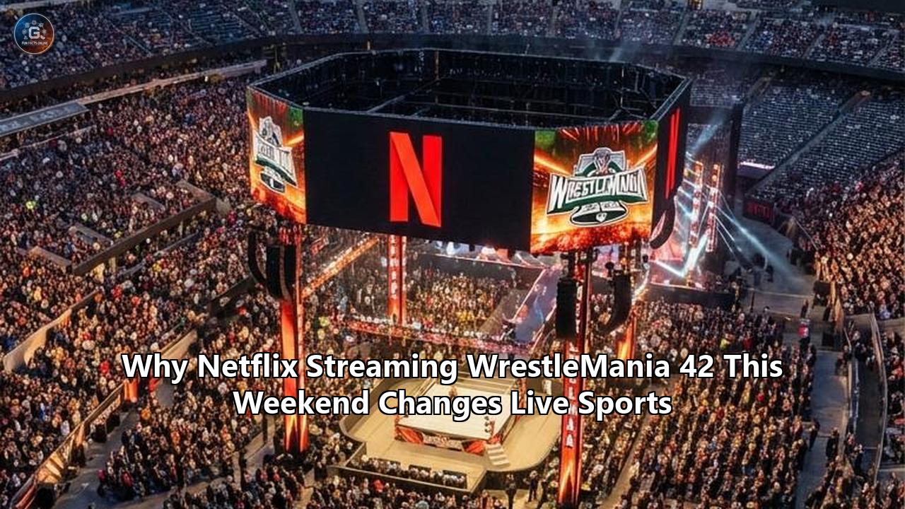 Why Netflix Streaming WrestleMania 42 This Weekend Changes Live Sports