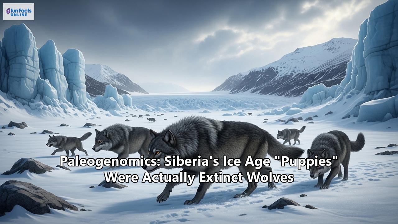 Paleogenomics: Siberia's Ice Age "Puppies" Were Actually Extinct Wolves