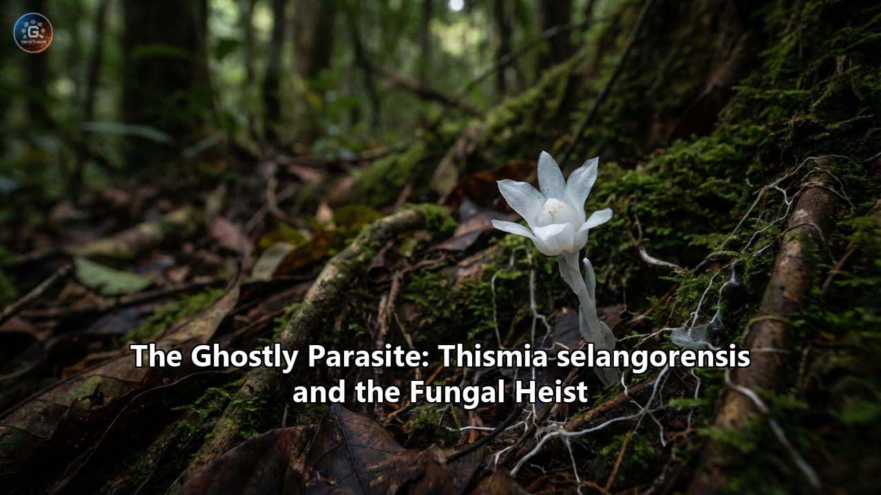 The Ghostly Parasite: Thismia selangorensis and the Fungal Heist