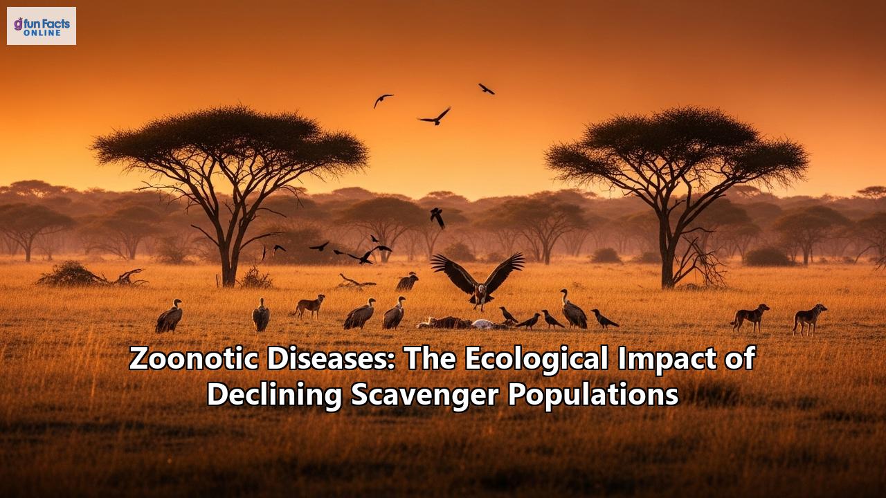 Zoonotic Diseases: The Ecological Impact of Declining Scavenger Populations