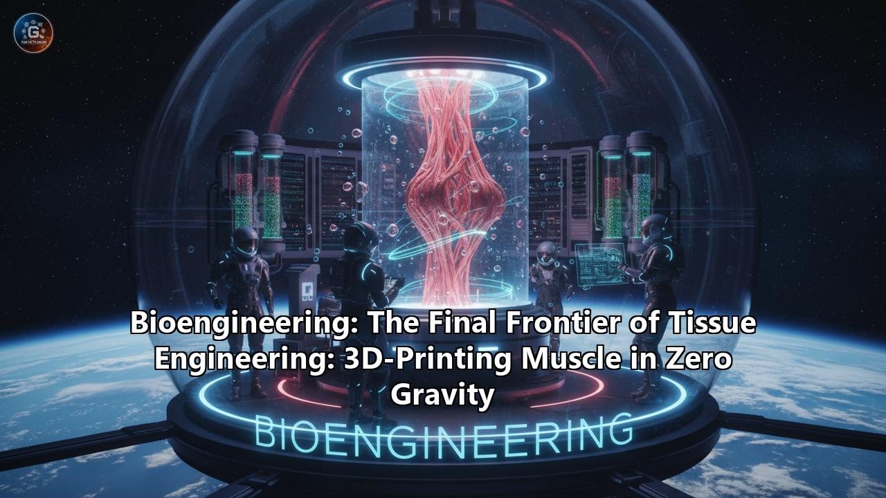 Bioengineering: The Final Frontier of Tissue Engineering: 3D-Printing Muscle in Zero Gravity