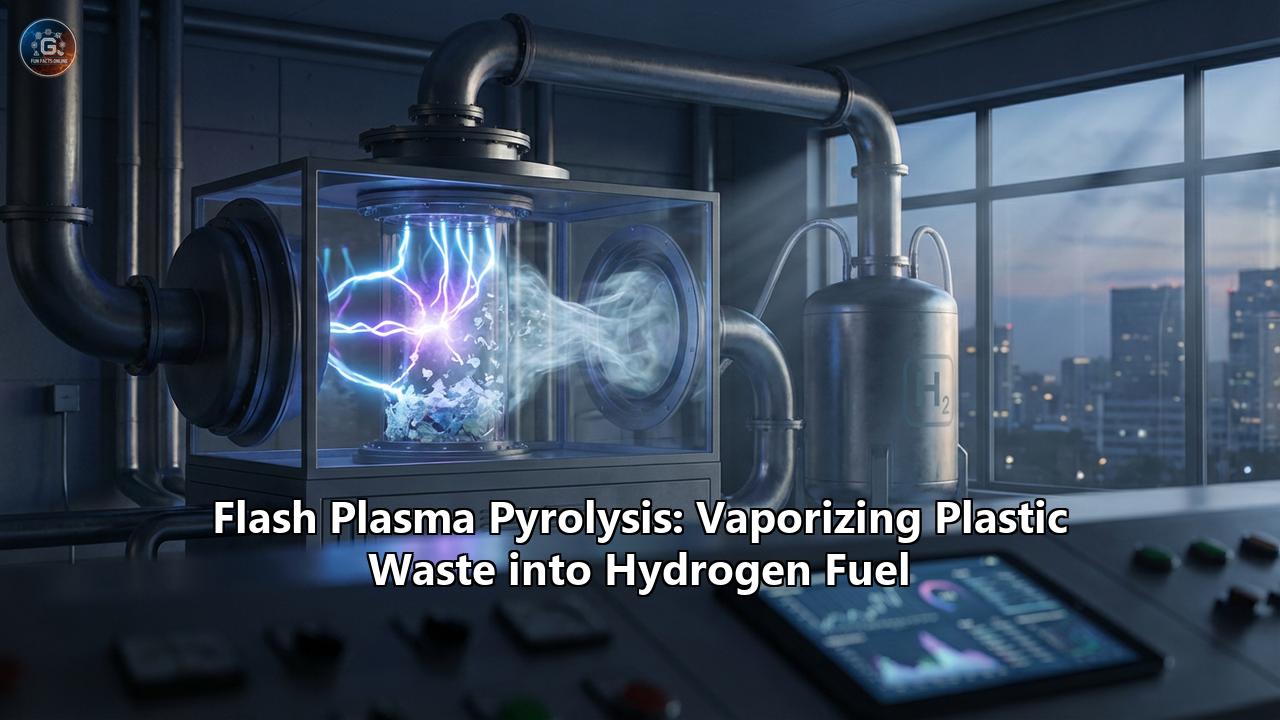 Flash Plasma Pyrolysis: Vaporizing Plastic Waste into Hydrogen Fuel