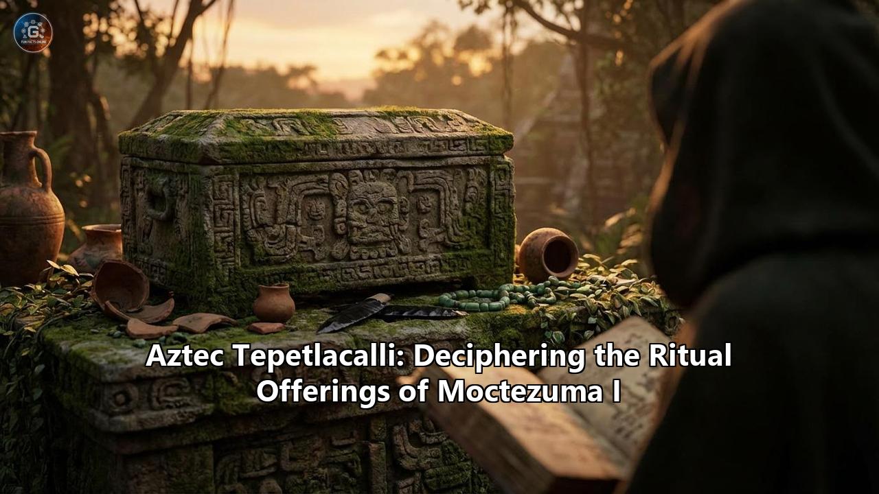 Aztec Tepetlacalli: Deciphering the Ritual Offerings of Moctezuma I