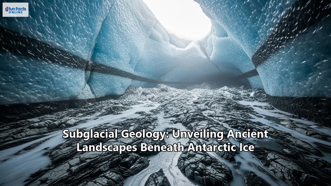 Subglacial Geology: Unveiling Ancient Landscapes Beneath Antarctic Ice
