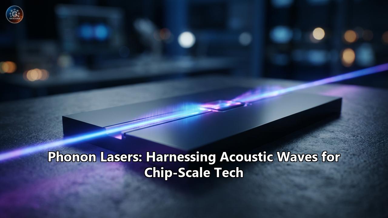 Phonon Lasers: Harnessing Acoustic Waves for Chip-Scale Tech