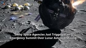 Why Space Agencies Just Triggered an Emergency Summit Over Lunar Asteroid Mining