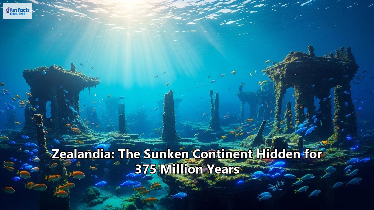 Zealandia: The Sunken Continent Hidden for 375 Million Years
