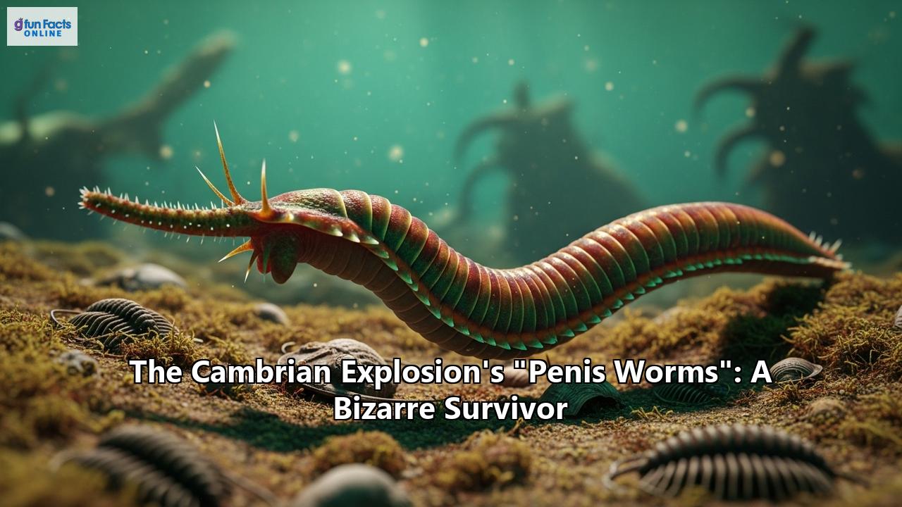 The Cambrian Explosion's "Penis Worms": A Bizarre Survivor