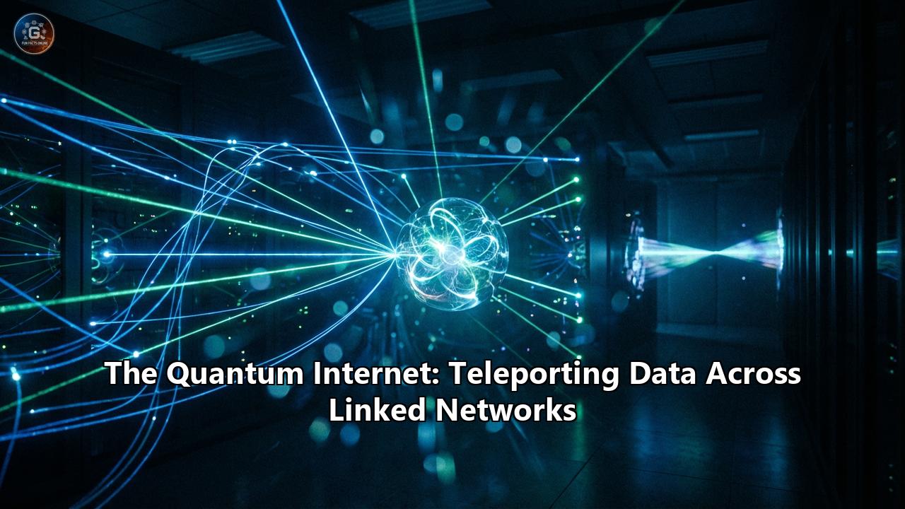 The Quantum Internet: Teleporting Data Across Linked Networks