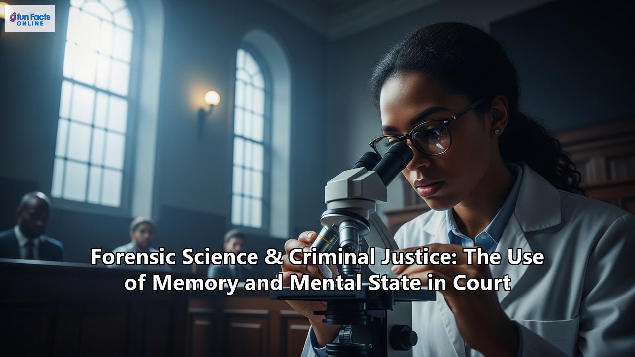 Forensic Science & Criminal Justice: The Use of Memory and Mental State in Court