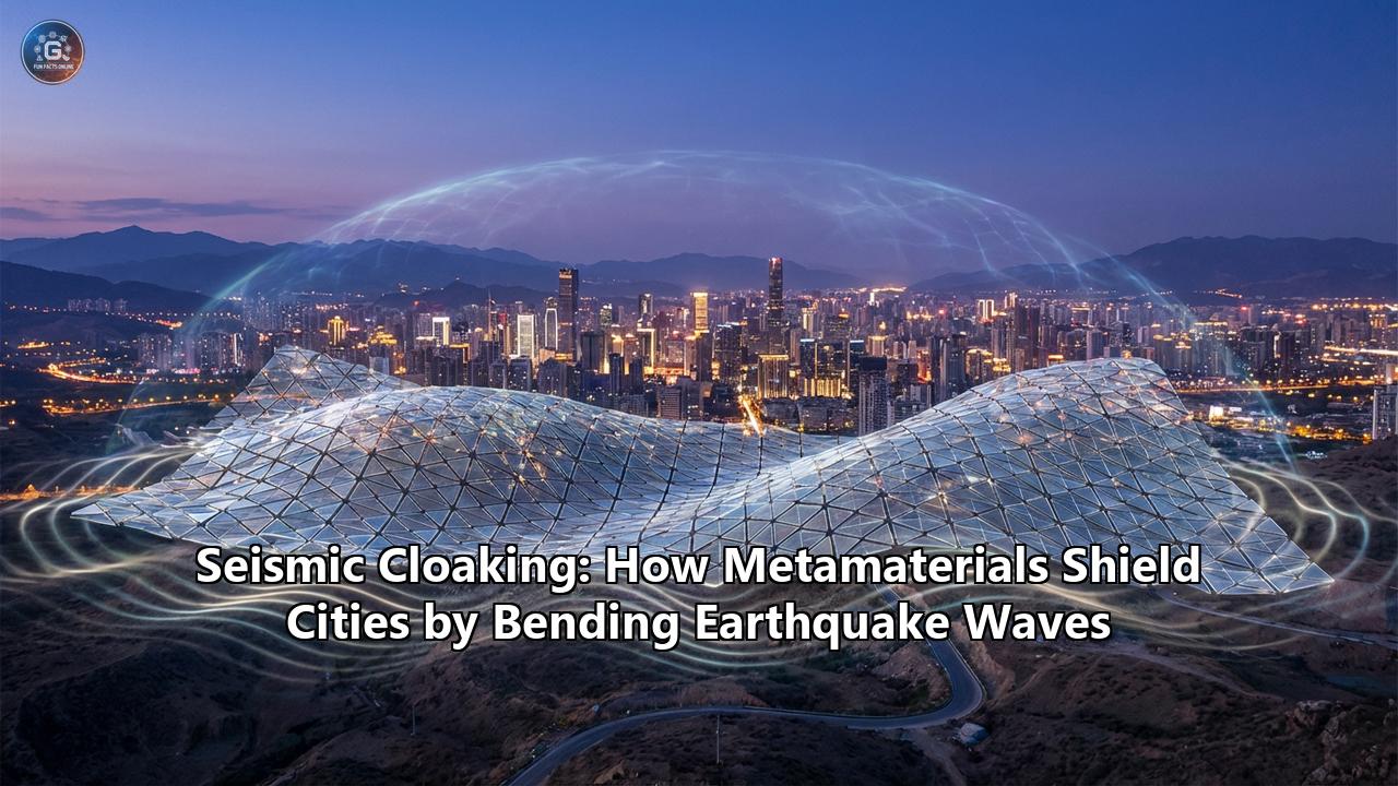 Seismic Cloaking: How Metamaterials Shield Cities by Bending Earthquake Waves