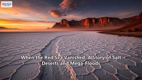 When the Red Sea Vanished: A Story of Salt Deserts and Mega-Floods