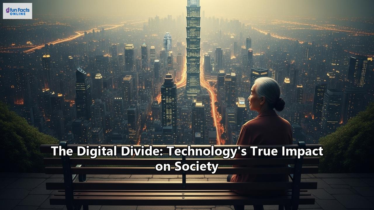 The Digital Divide: Technology's True Impact on Society