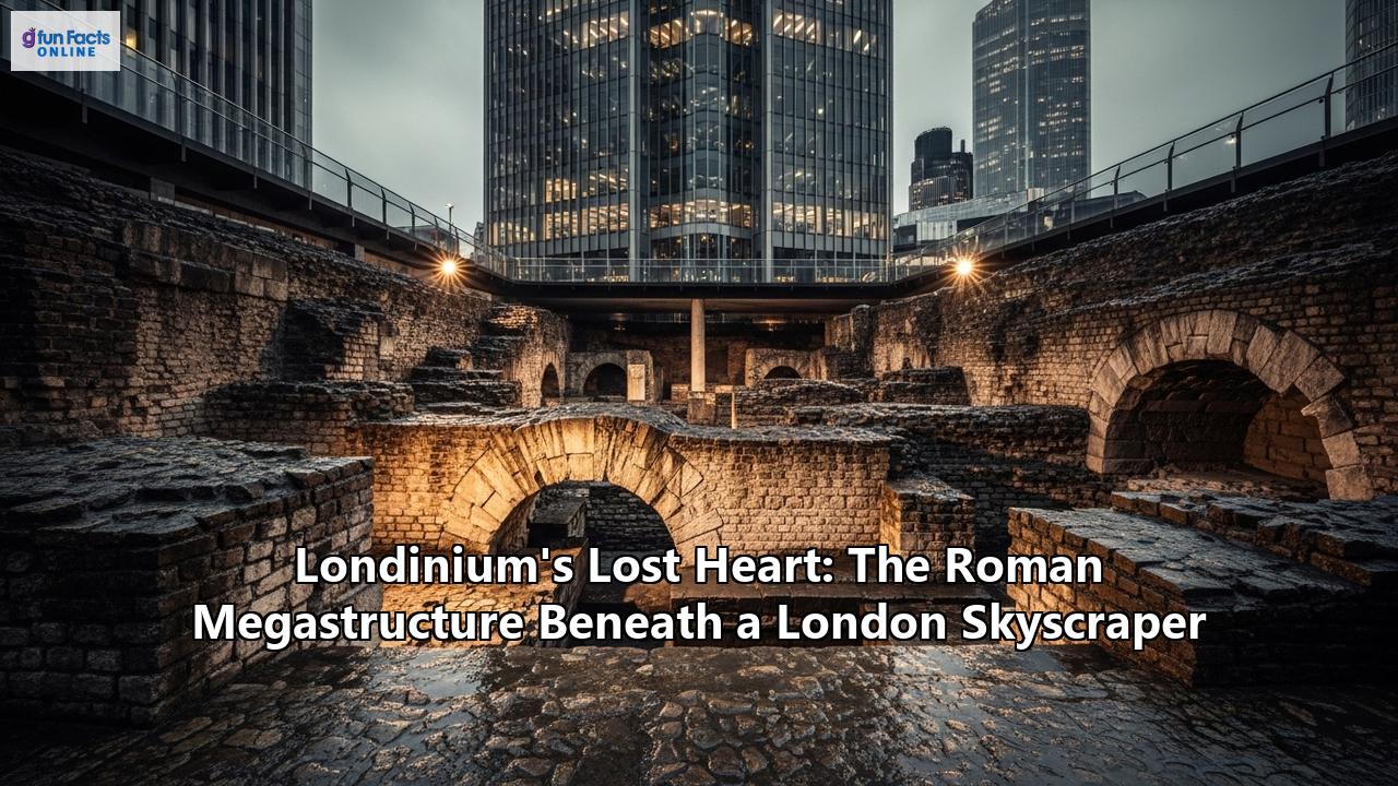 Londinium's Lost Heart: The Roman Megastructure Beneath a London Skyscraper