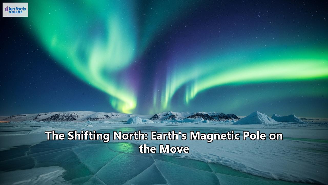 The Shifting North: Earth's Magnetic Pole on the Move