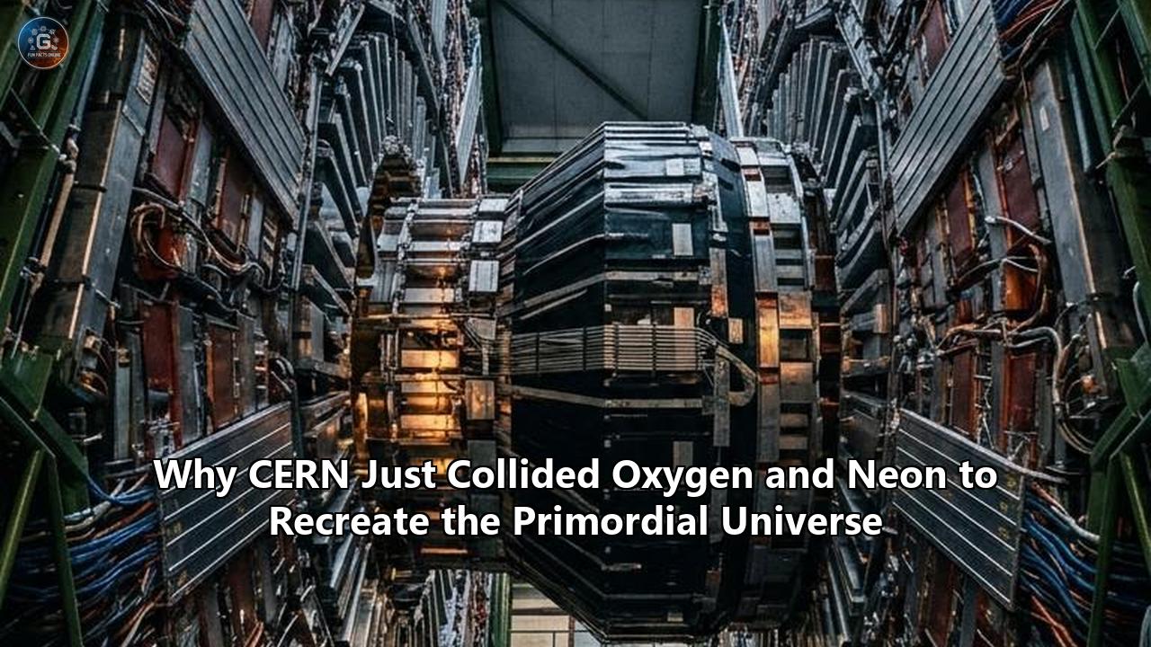 Why CERN Just Collided Oxygen and Neon to Recreate the Primordial Universe