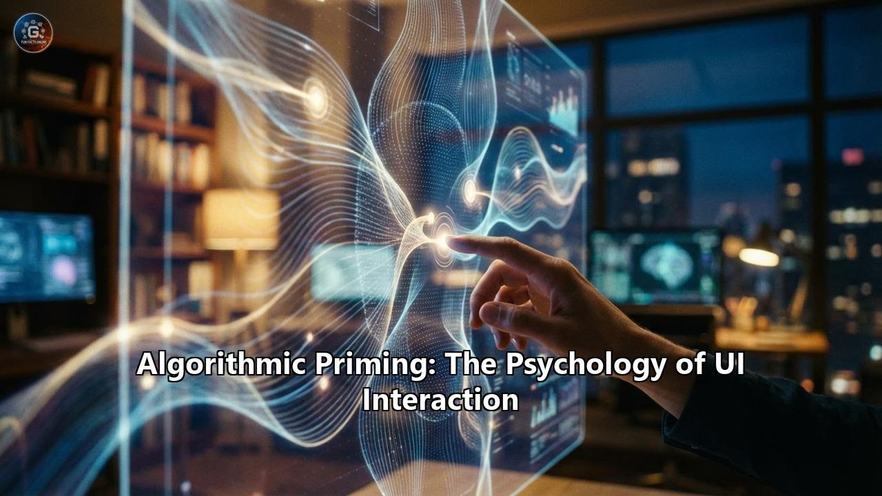 Algorithmic Priming: The Psychology of UI Interaction