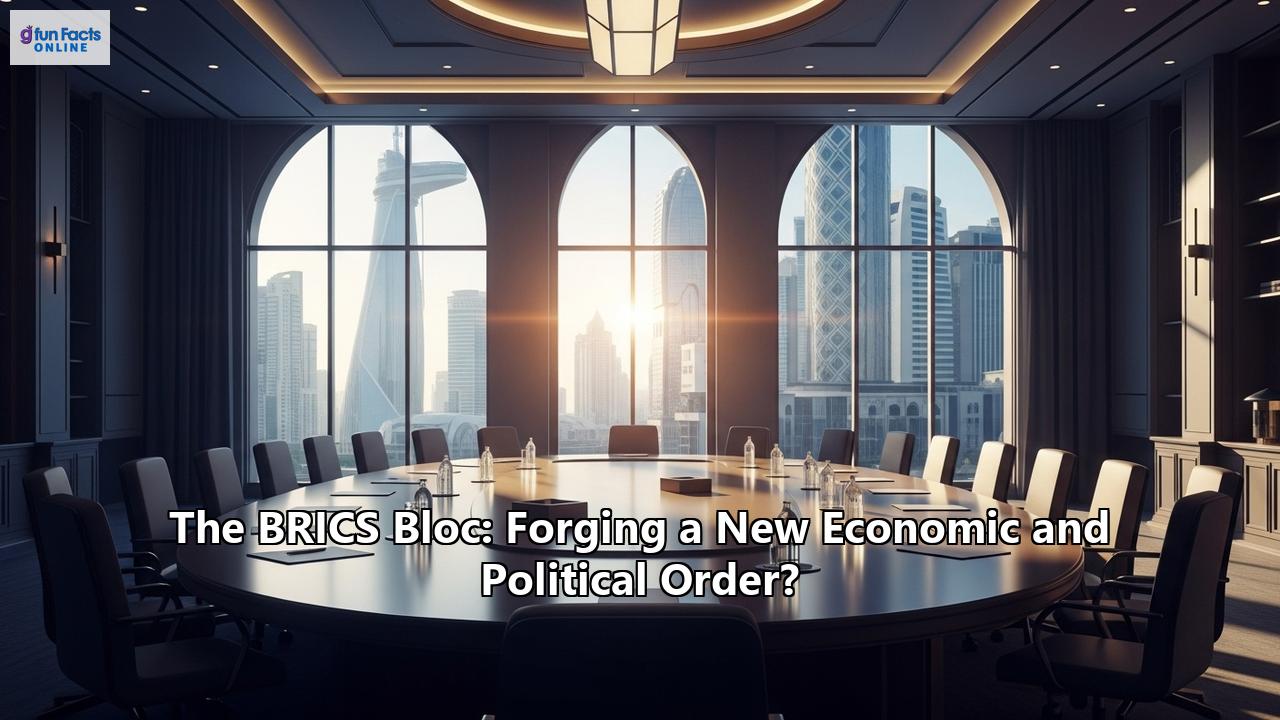 The BRICS Bloc: Forging a New Economic and Political Order?