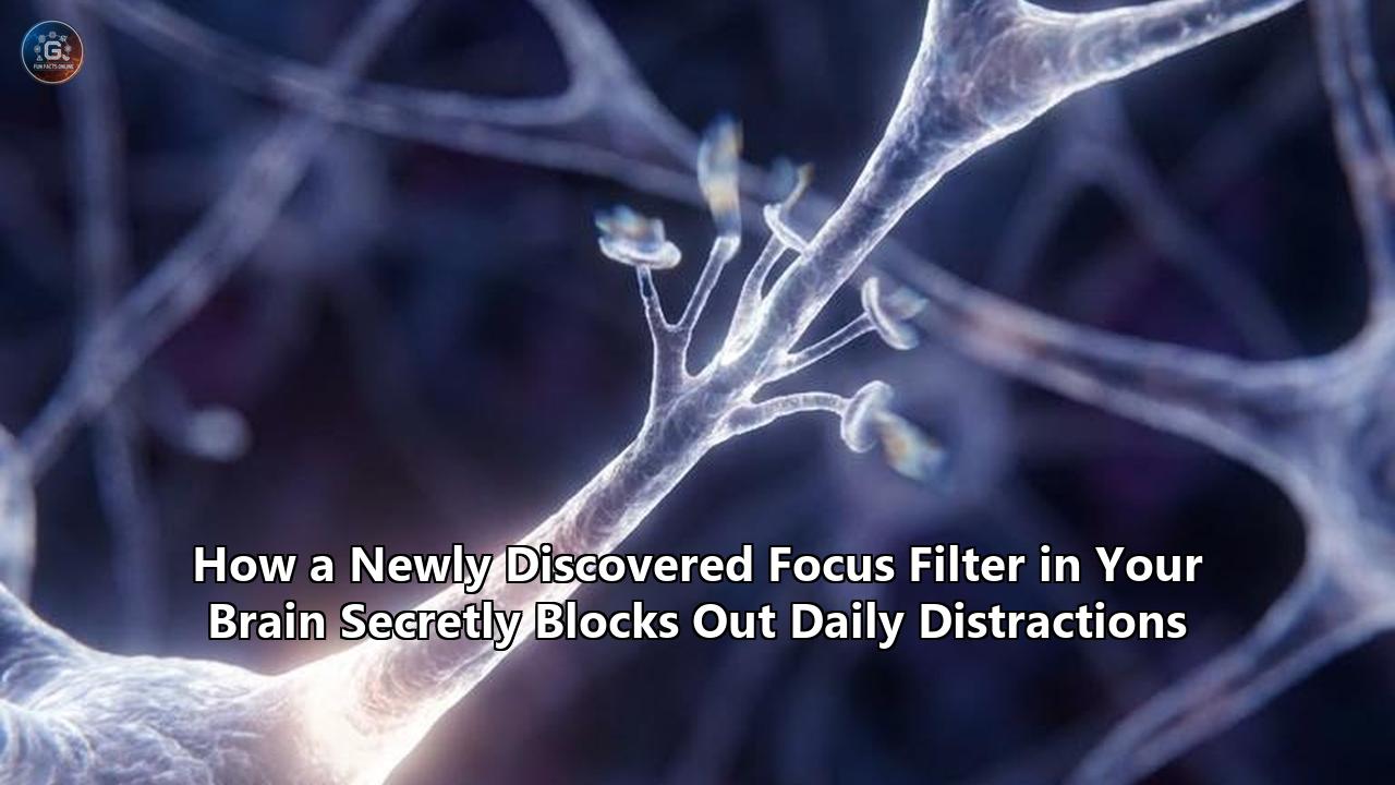 How a Newly Discovered Focus Filter in Your Brain Secretly Blocks Out Daily Distractions