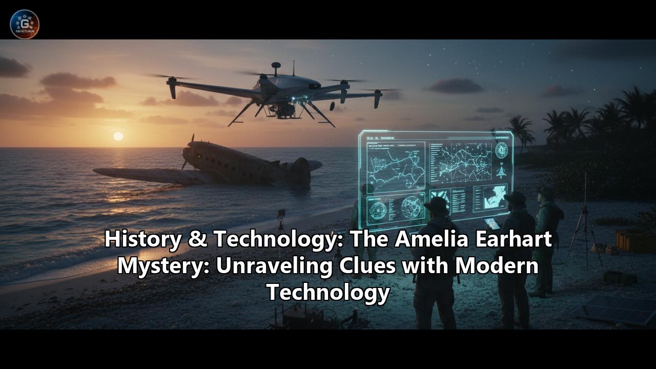 History & Technology: The Amelia Earhart Mystery: Unraveling Clues with Modern Technology