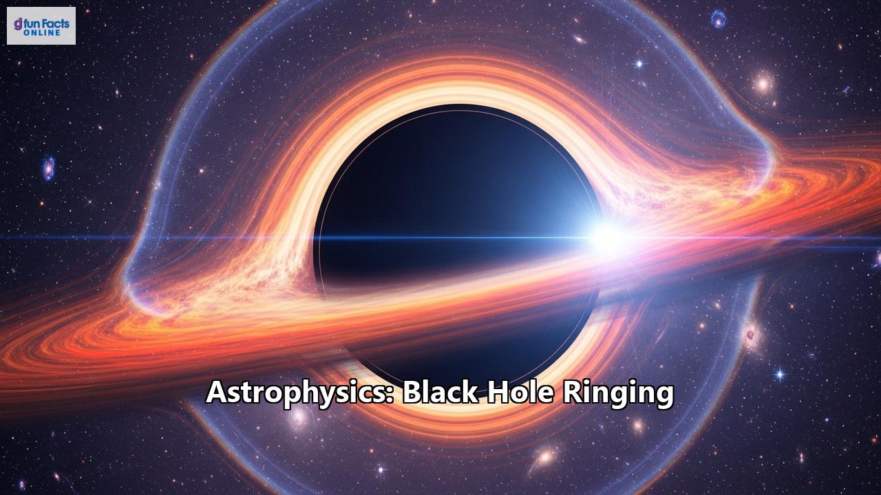 Astrophysics: Black Hole Ringing