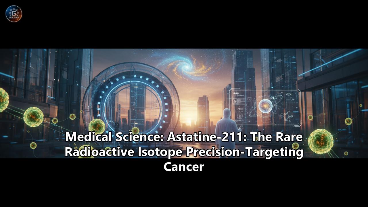 Medical Science: Astatine-211: The Rare Radioactive Isotope Precision-Targeting Cancer