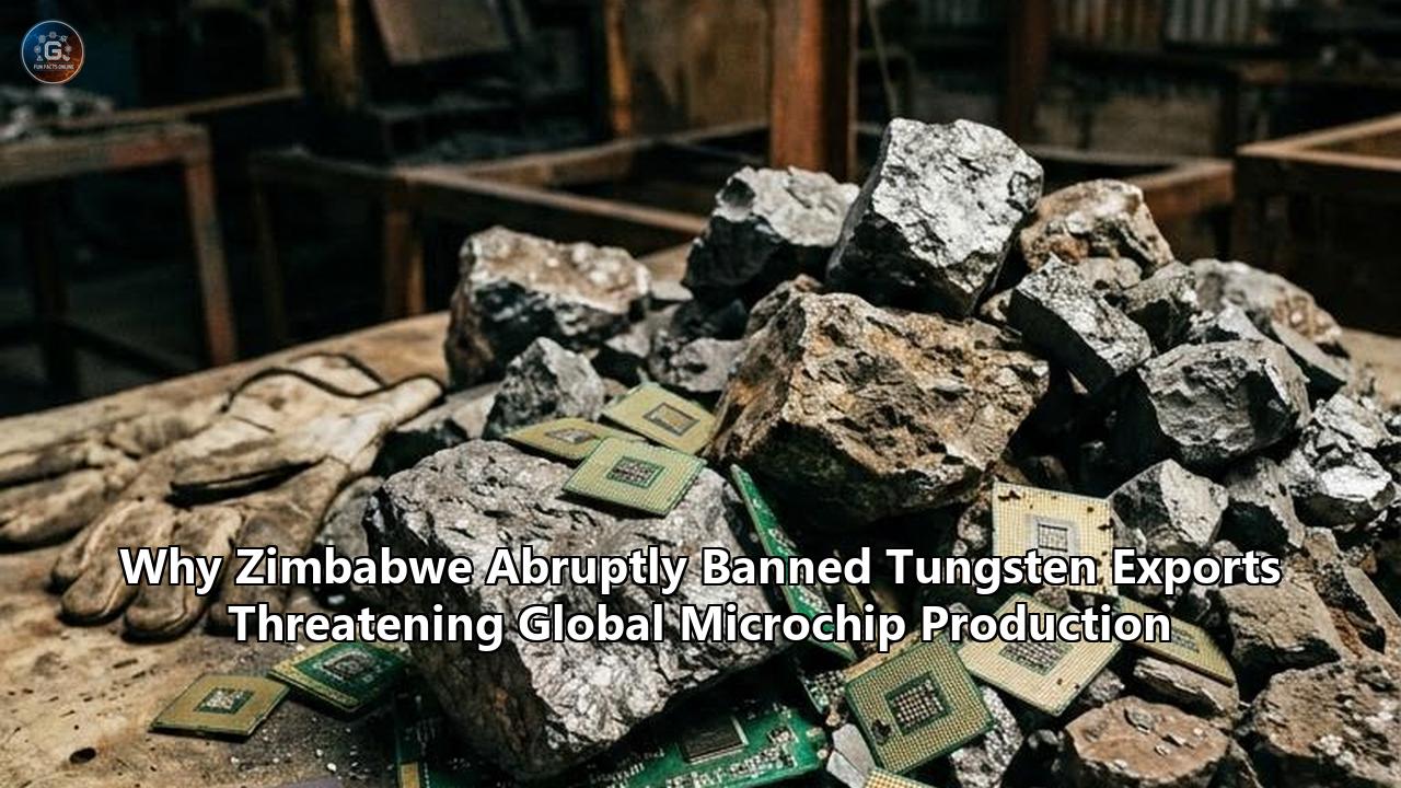Why Zimbabwe Abruptly Banned Tungsten Exports Threatening Global Microchip Production