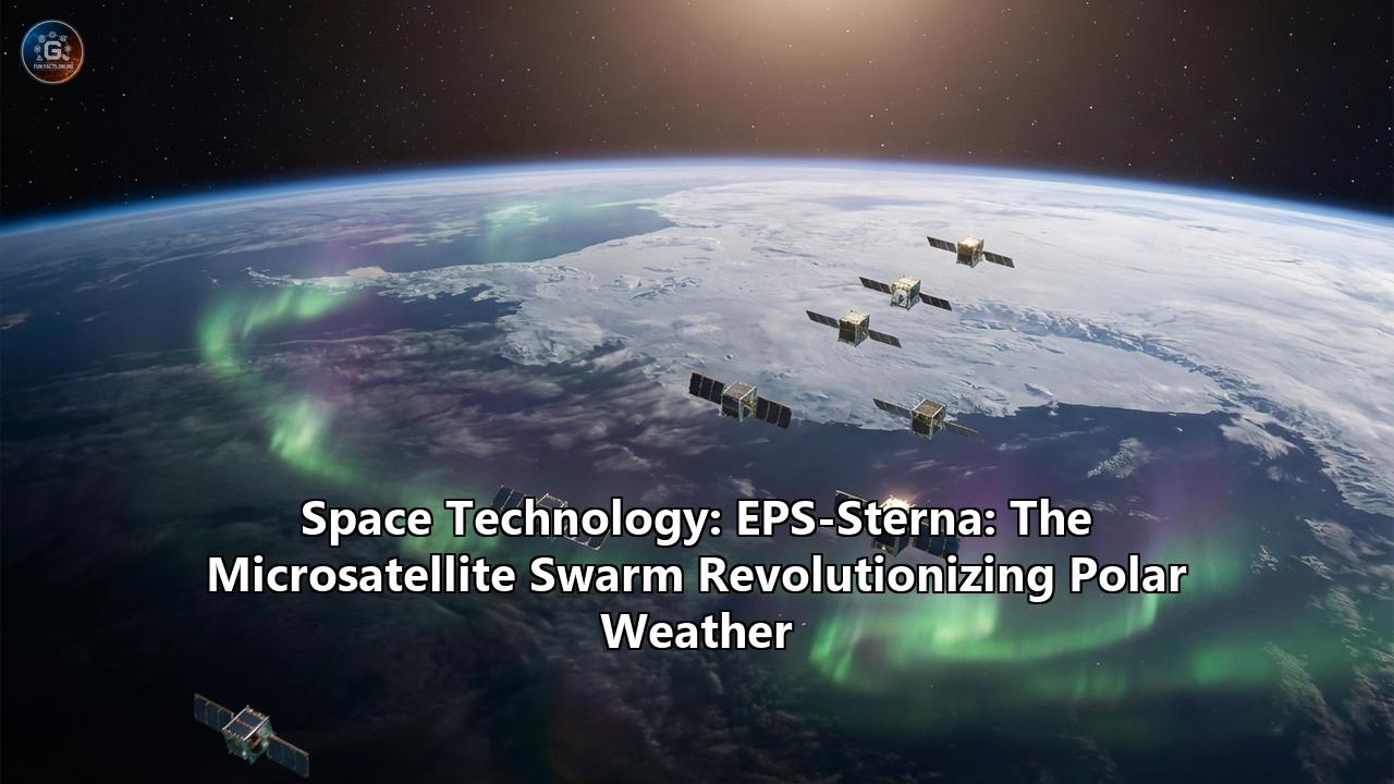 Space Technology: EPS-Sterna: The Microsatellite Swarm Revolutionizing Polar Weather