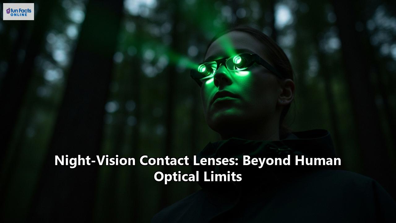 Night-Vision Contact Lenses: Beyond Human Optical Limits