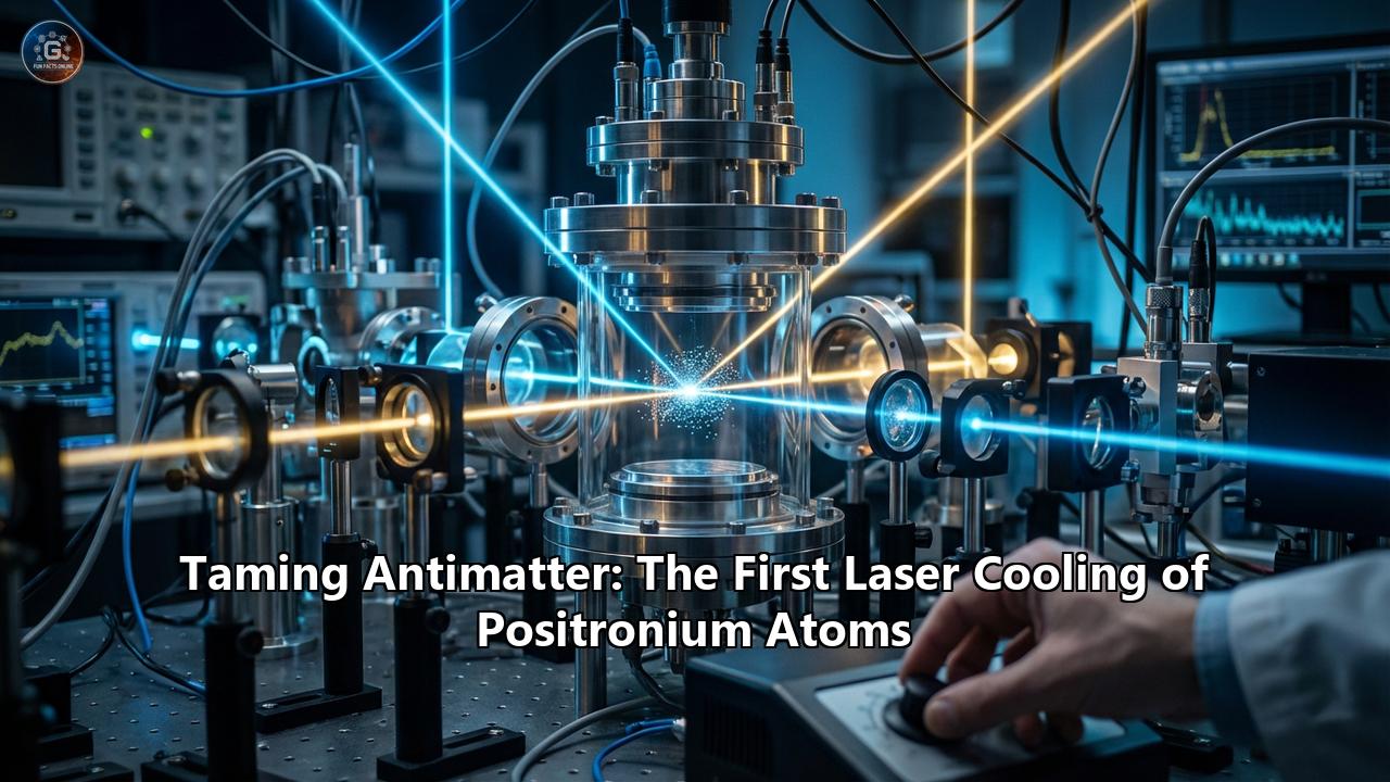 Taming Antimatter: The First Laser Cooling of Positronium Atoms