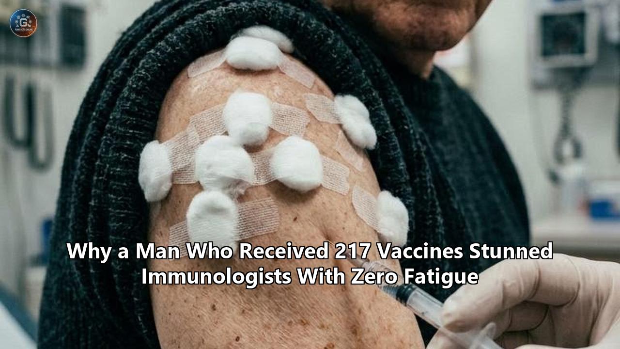 Why a Man Who Received 217 Vaccines Stunned Immunologists With Zero Fatigue