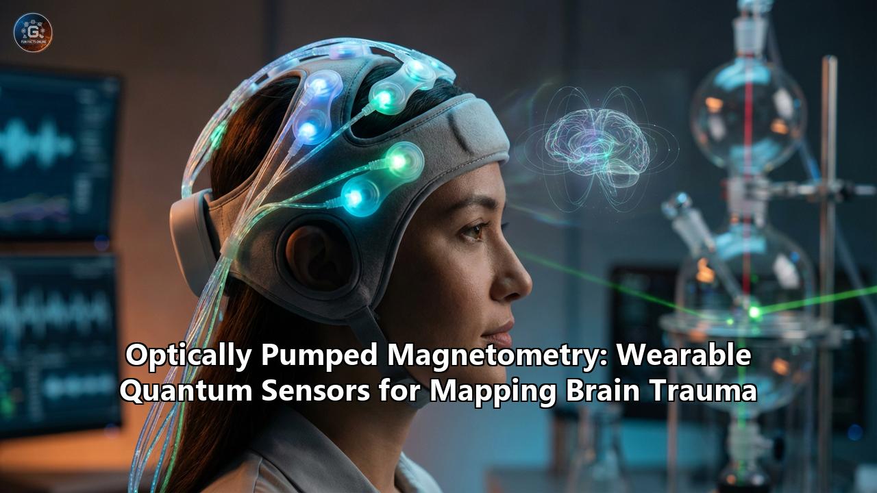 Optically Pumped Magnetometry: Wearable Quantum Sensors for Mapping Brain Trauma