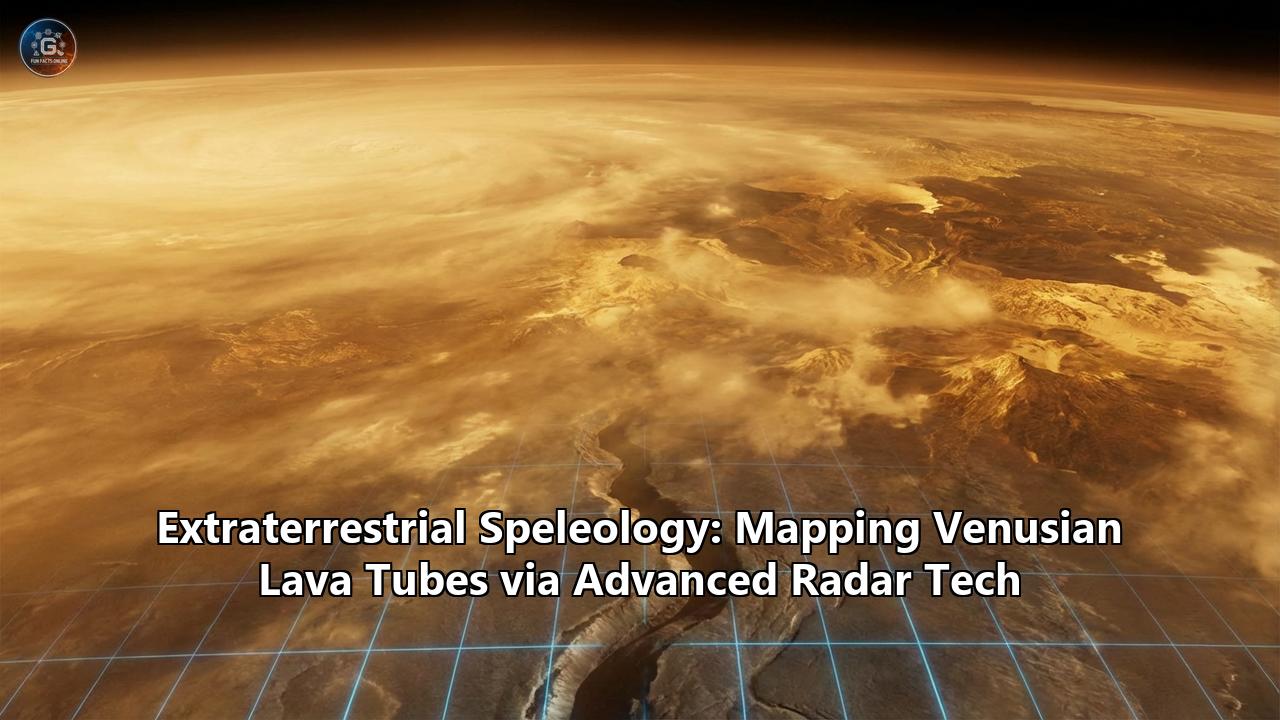 Extraterrestrial Speleology: Mapping Venusian Lava Tubes via Advanced Radar Tech